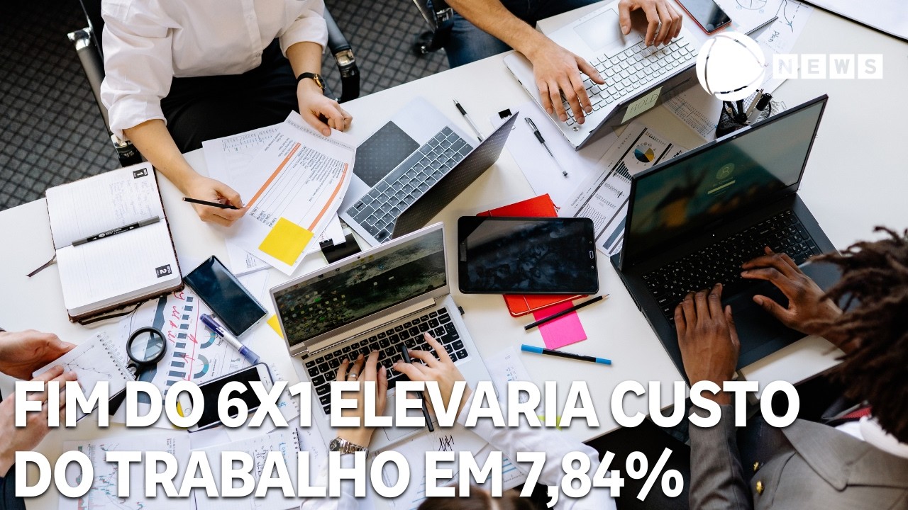 Fim da escala 6x1 elevaria custo médio do trabalho em 7,84%