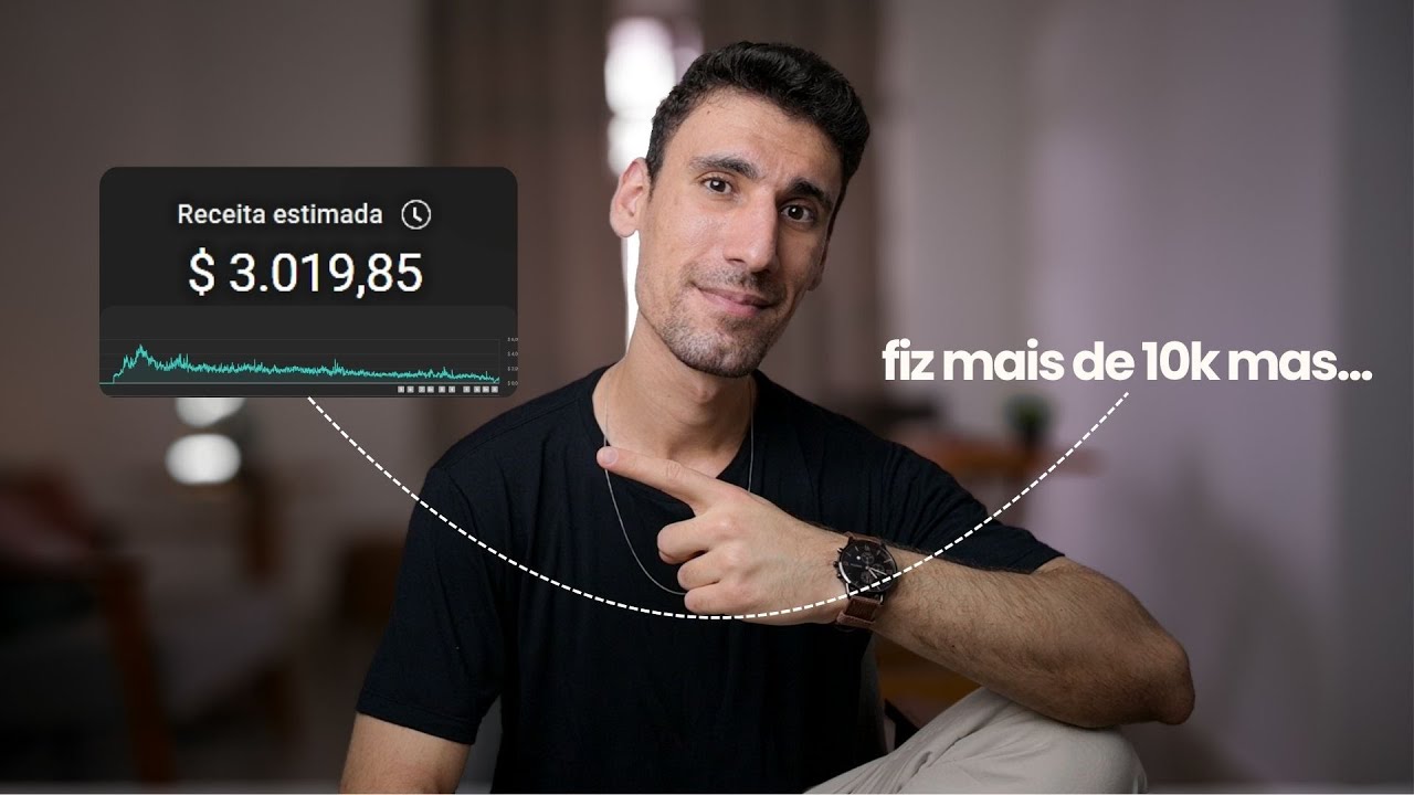 O que aprendi depois de ganhar R$12.000 com meu canal no YouTube
