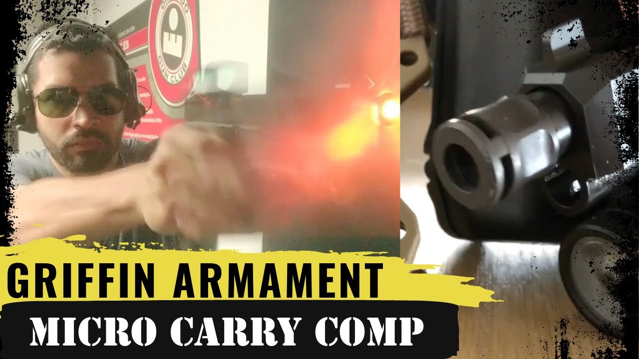 World's SMALLEST Compensator - Griffin Armament Micro Carry Comp