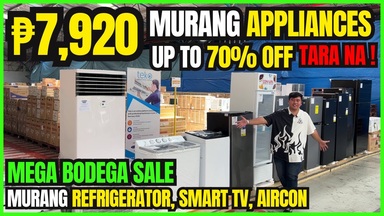 ₱7,920 LANG! MAY AIRCON, REF, AT APPLIANCES KA NA! MANGKOSME DEALS UPDATE! || It's Me Jay-Em