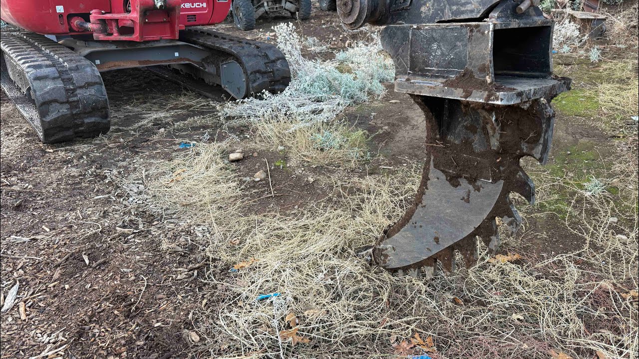 New Stump Ripper #construction #stumpremoval #excavator