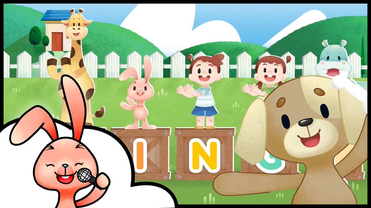 🎤 *Karaoke* 🐶 Bingo Dog 🐕 | B-I-N-G-O | Sing Along | Nursery Rhymes