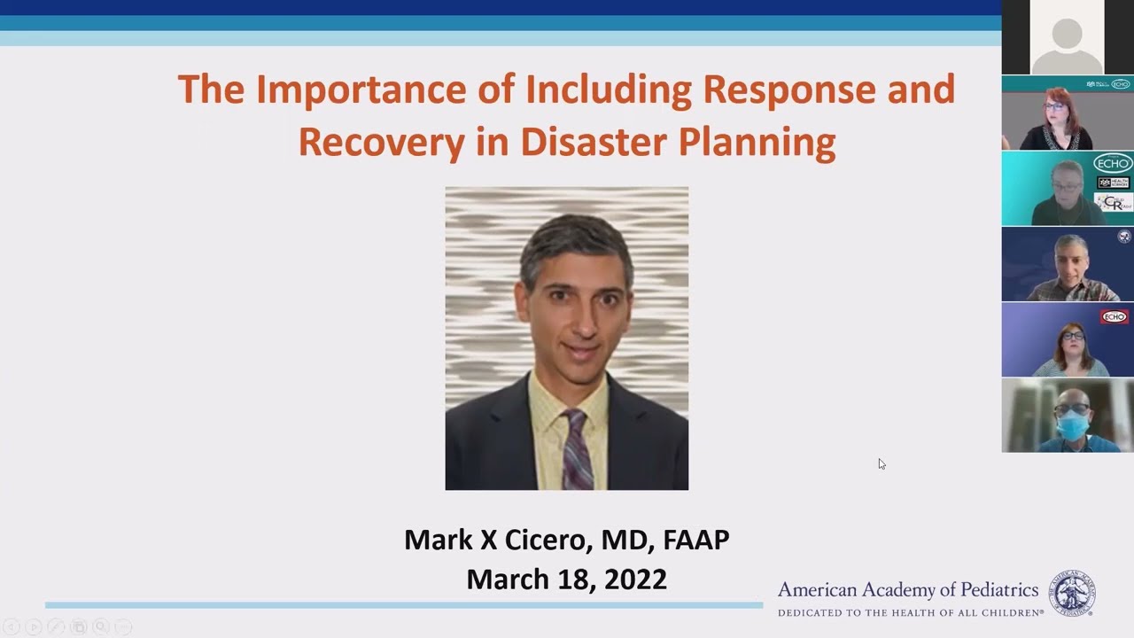 Pediatric Disasters