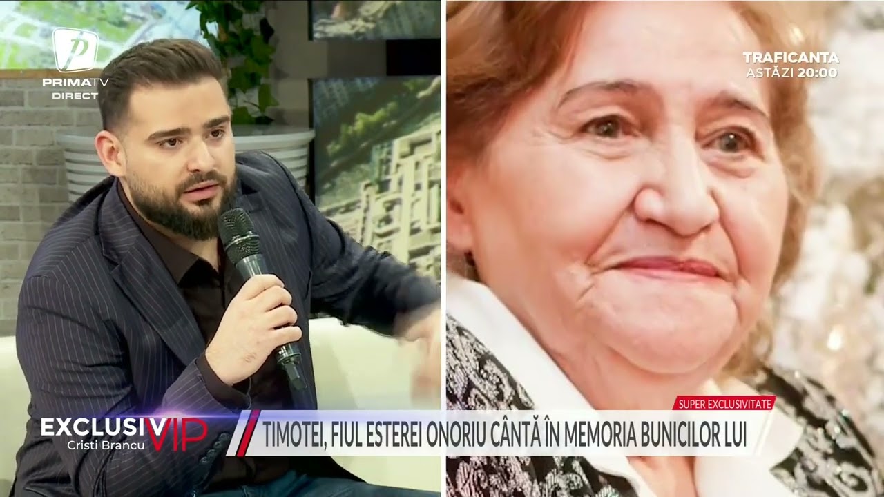 Spectacol în memoria lui Gabi Luncă Timotei, fiul Esterei Onoriu cântă în memoria bunicilor lui