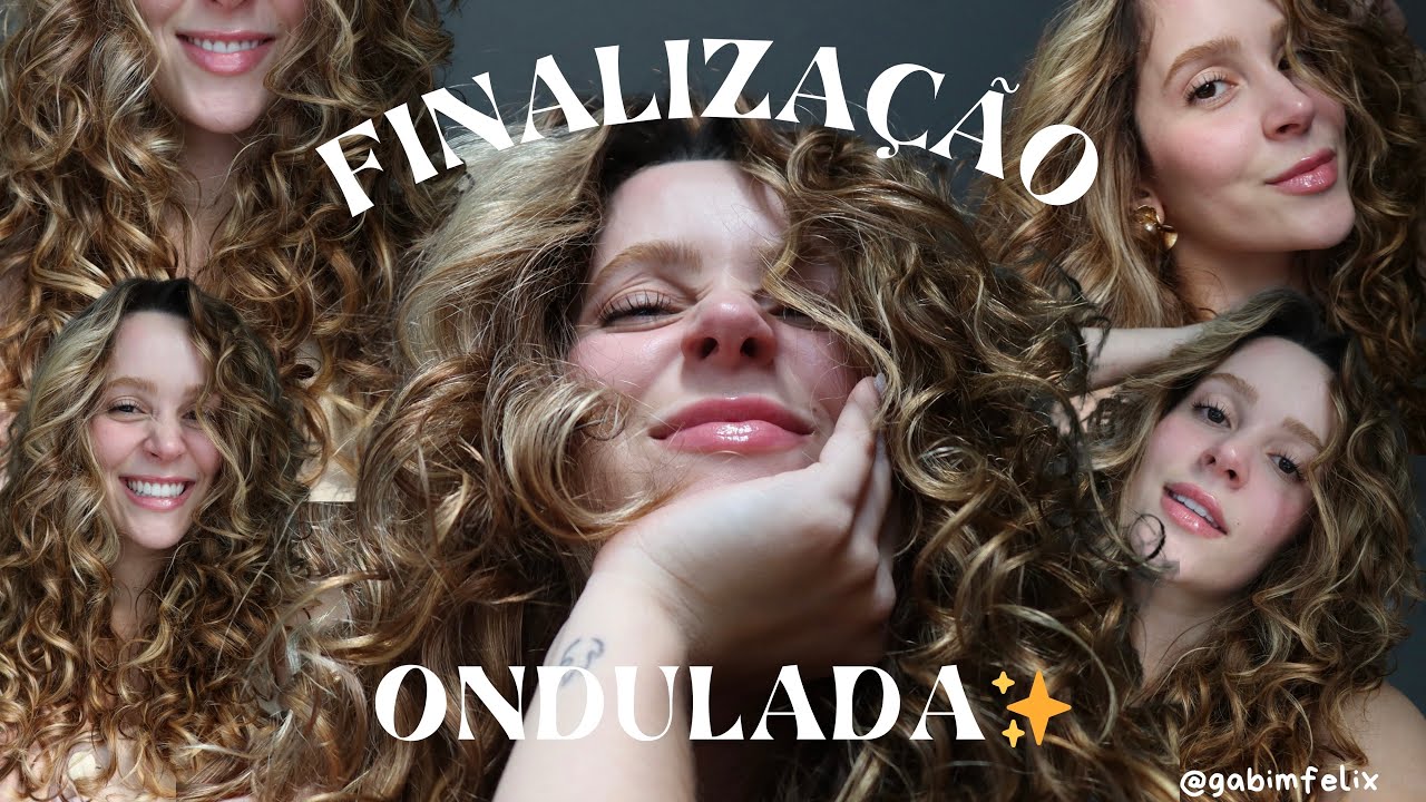 MINHA FINALIZAÇÃO CABELO ONDULADO PT.2 👩🏼‍🦱✨
