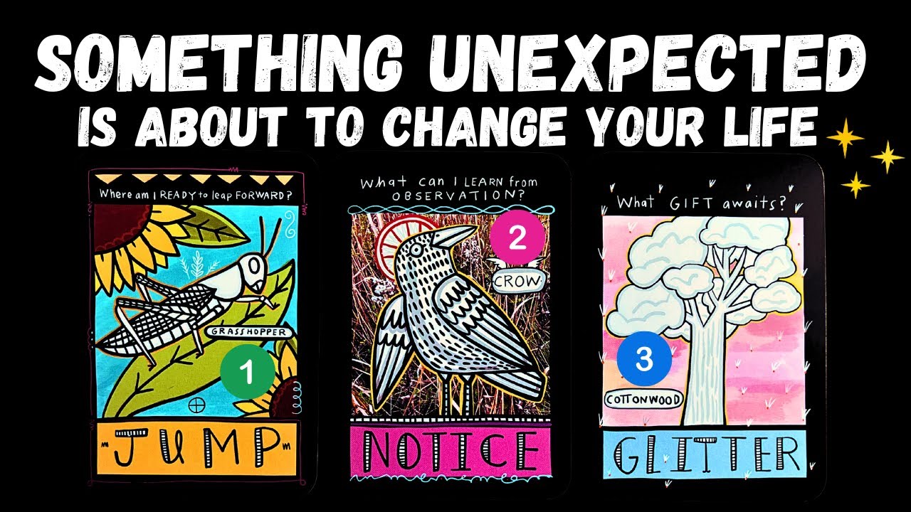 Something Unexpected Is About To Change Your Life!⏐pick a card reading