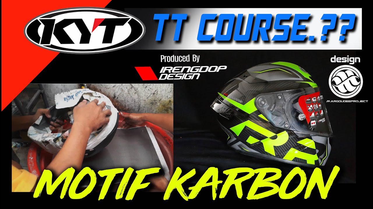 KYT TT COURSE KARBON | IRENGDOP DESIGN