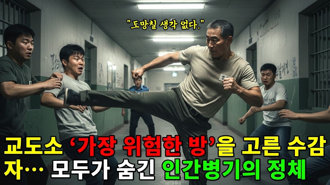 교도소 ‘가장 위험한 방’을 고른 수감자… 모두가 숨긴 인간병기의 정체