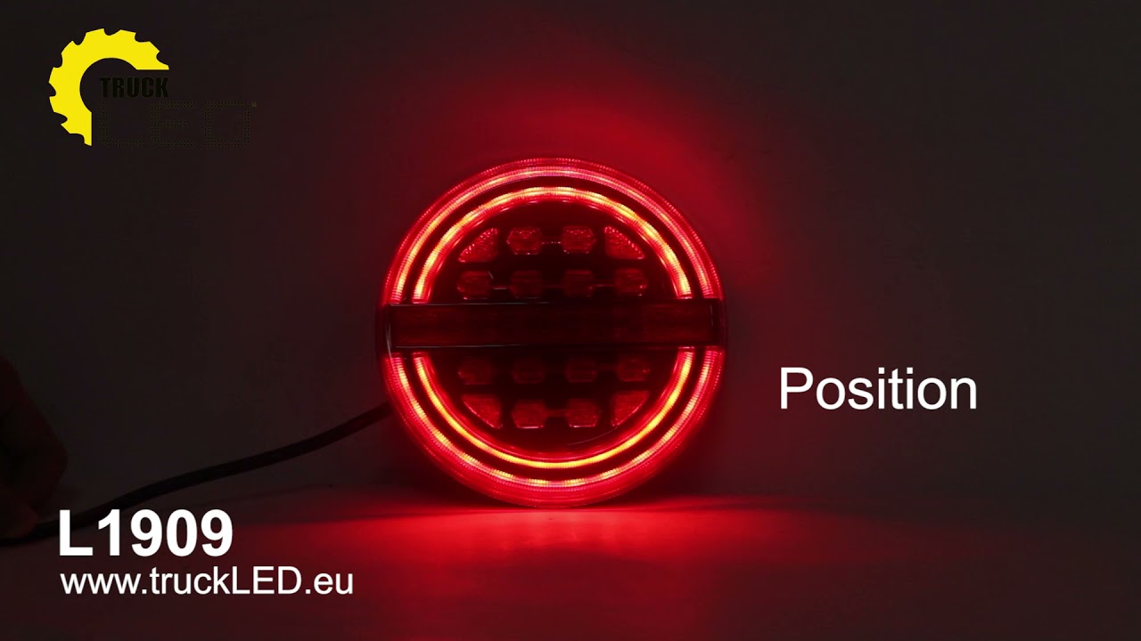 Rear lamp LED ring dynamic indicator L1909