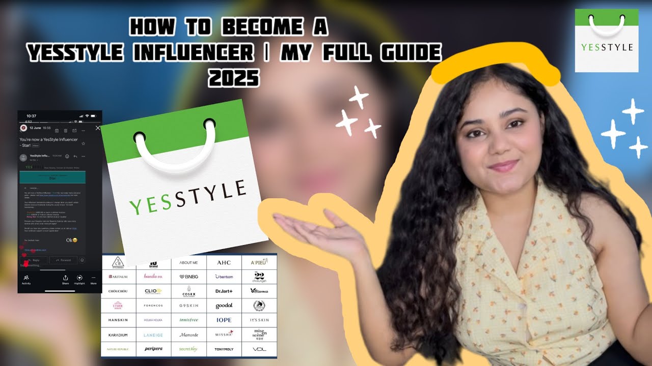 How I became a YesStyle influencer in 2025 | Step-by-step guide