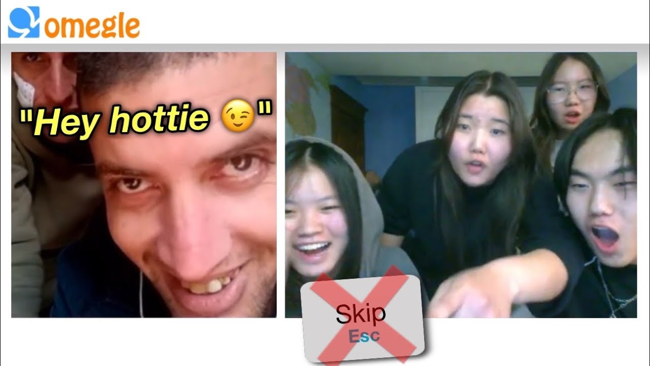 OMEGLE... but WE CAN'T SKIP *traumatized*