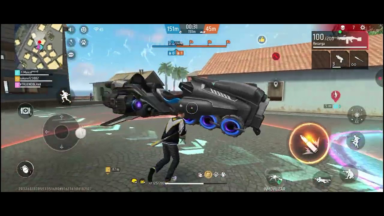 Jugando free fire por primera vez en este canal