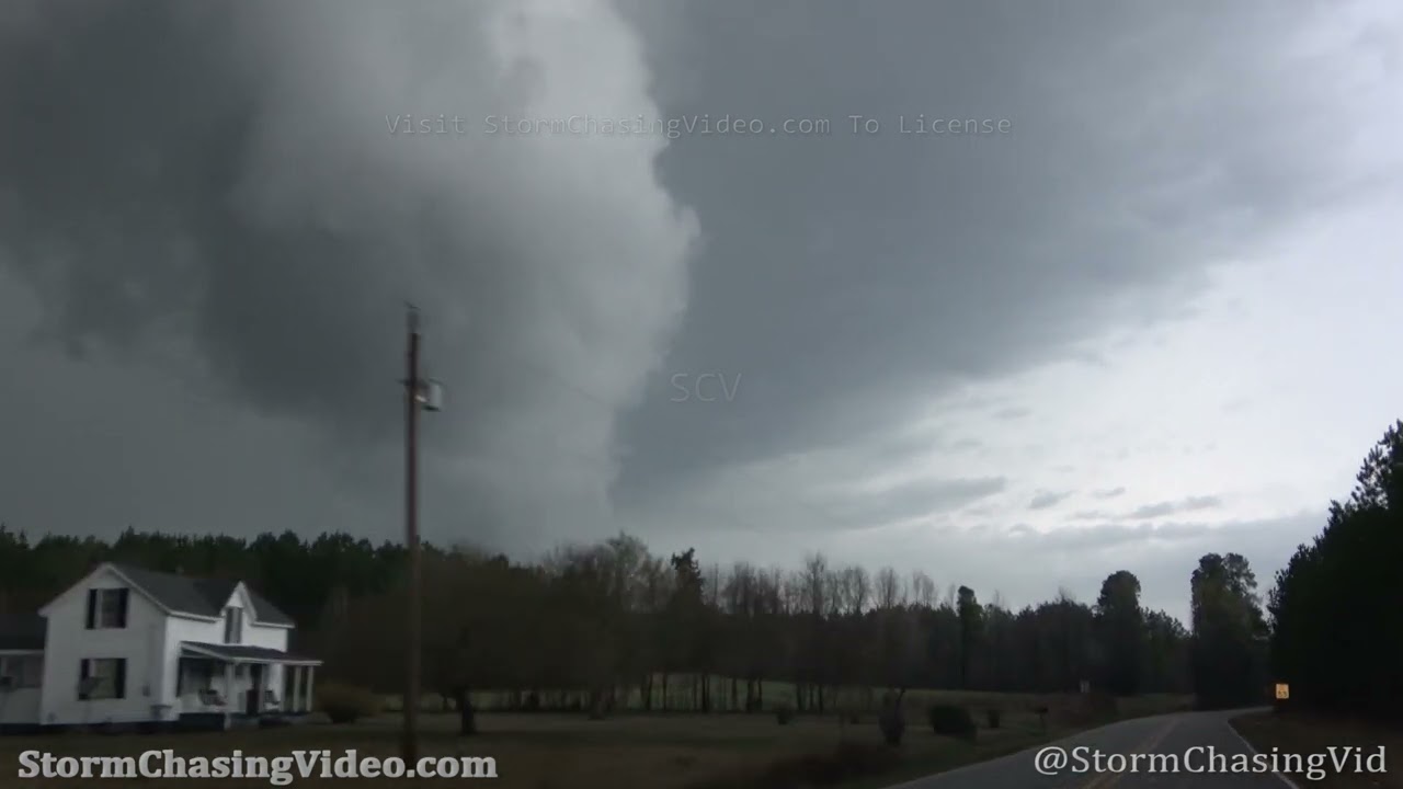 Tornado Southwest of Roxboro, NC - 3/18/2021