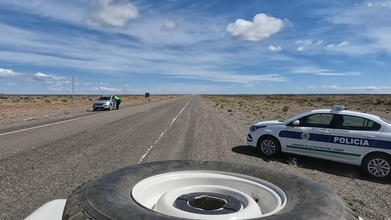 Vuelta a la Argentina | Capitulo 55 | Chubut, Ex Ruta 40, entramos a la Pcia de Santa Cruz