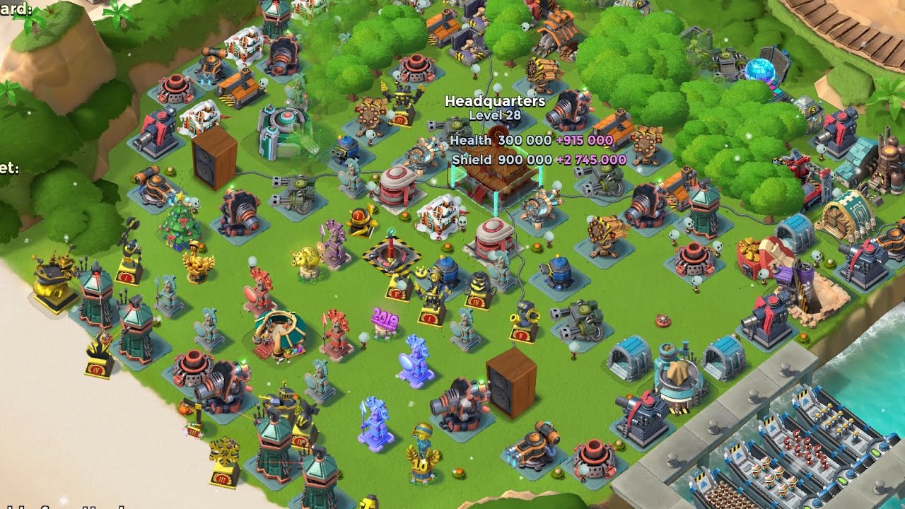 Boom Beach | Lv58 destroy 10 ice base(high vp gameplay)