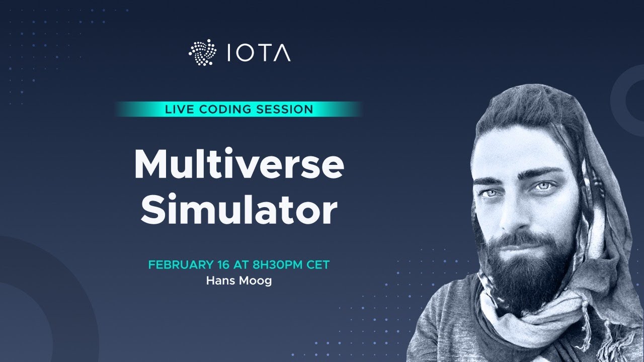 Live coding session with Hans Moog - Multiverse Simulator