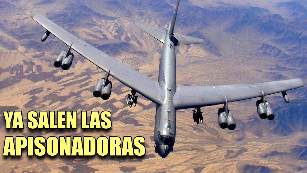EEUU Lo confirma, Están usando el B-52 contra Irán