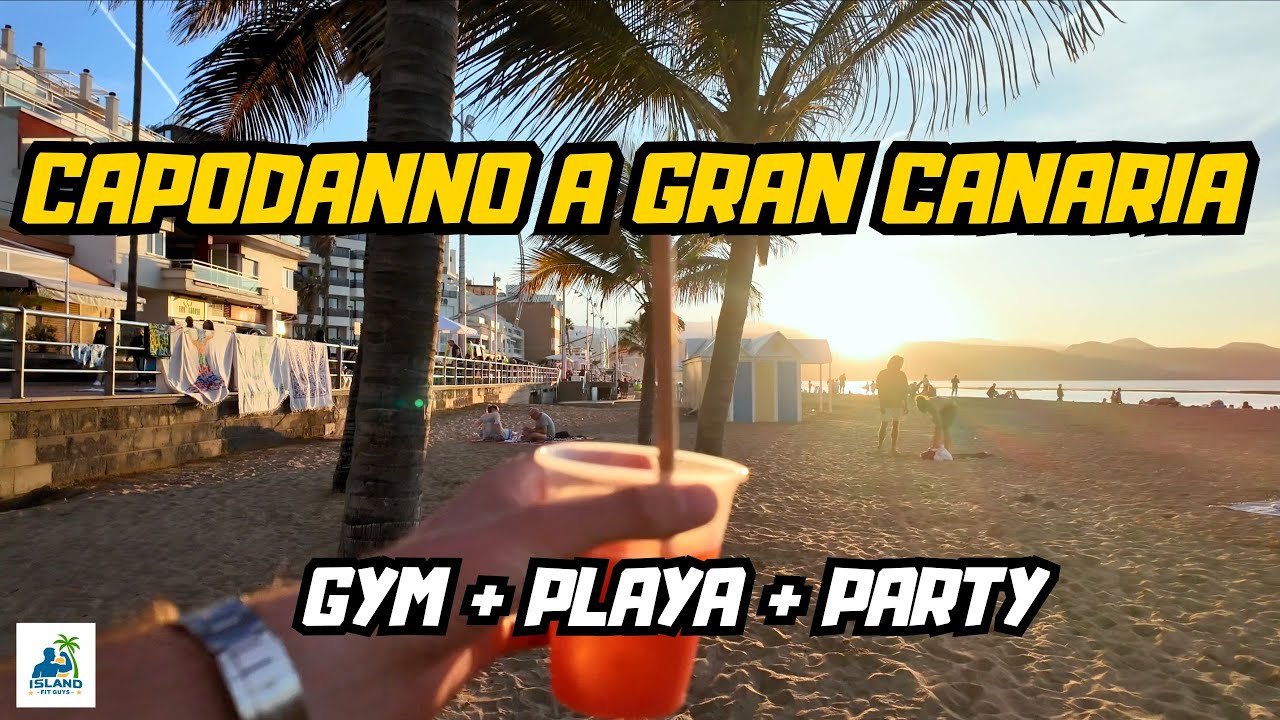 CAPODANNO ALLE CANARIE | ALLENAMENTO, SPIAGGIA & PARTY, IL 31 DICEMBRE A LAS PALMAS DI GRAN CANARIA!