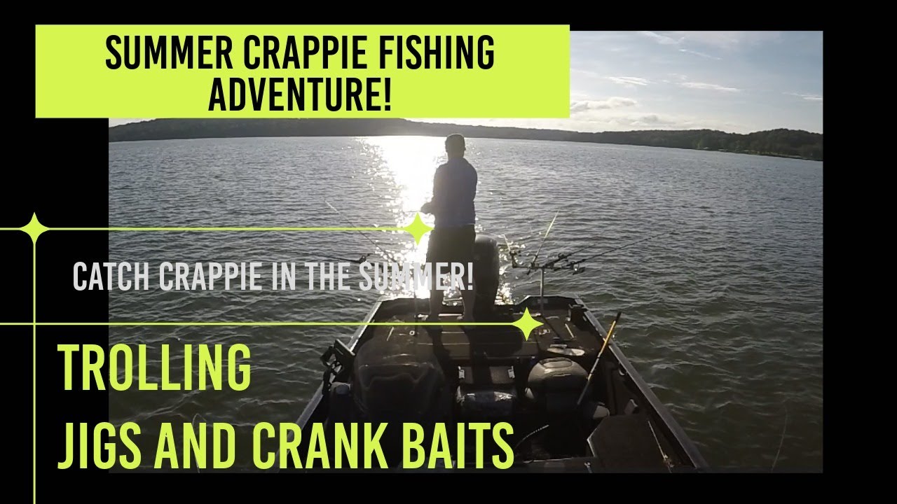 Late Summer Crappie Fishing | Combo Trolling for July Crappie