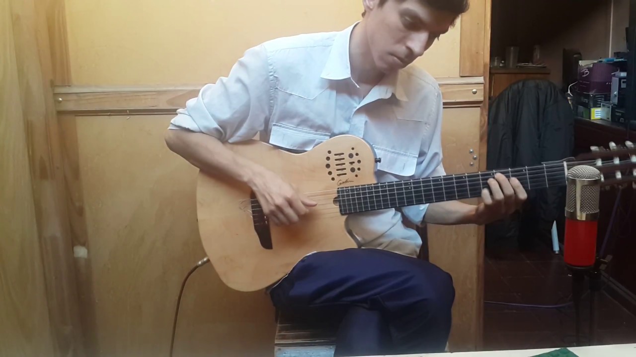 Godin Multiac Acs SA. Nylon. Test y opinión.