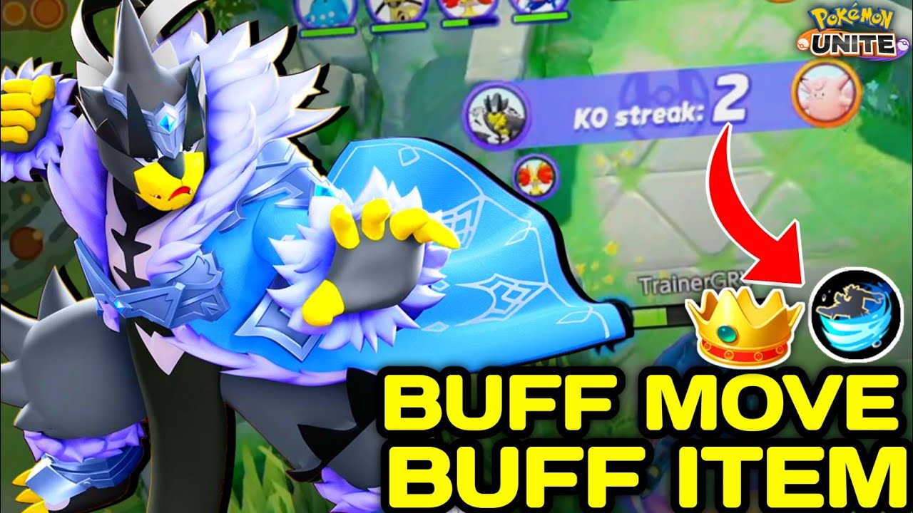 Buffed Urshifu Massively Broken with this Buff item 😱 Pokemon Unite