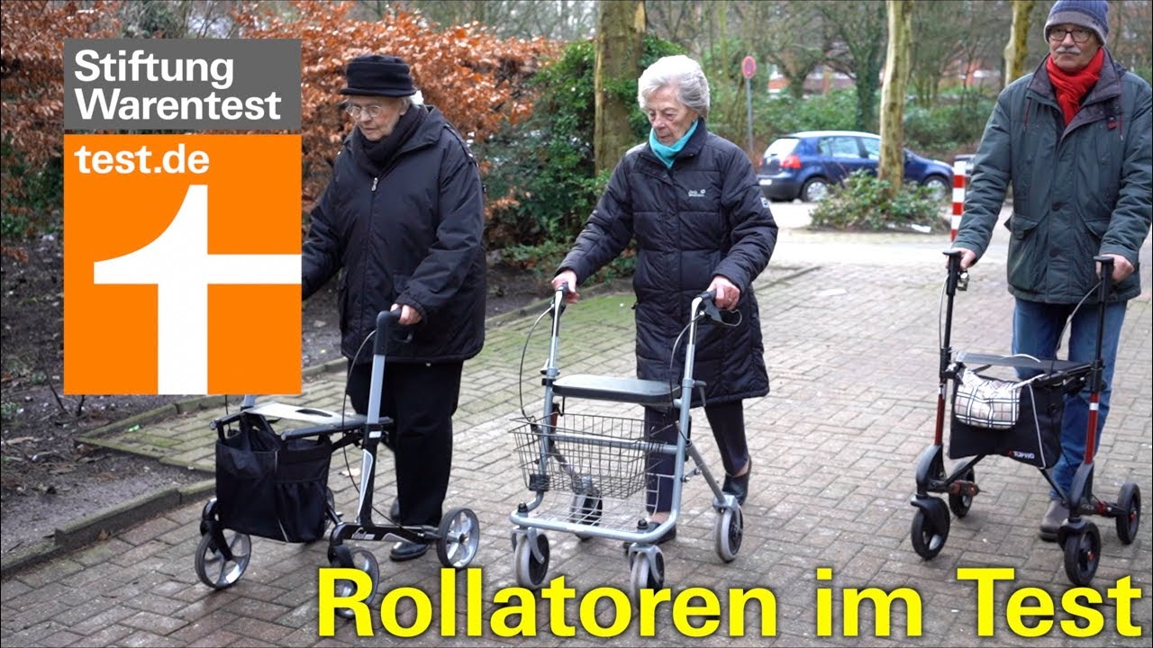 Test Rollatoren: Standard- oder Leichtgewichtrollator? Tipps & Kaufberatung