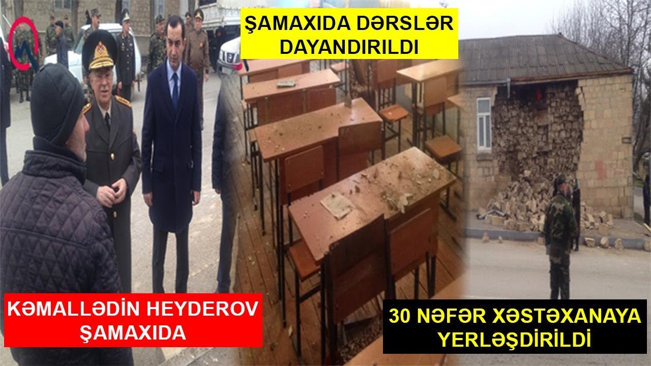 Şamaxıda son vəziyyət! Kəmallədin Heydərov ŞAMAXIDA!