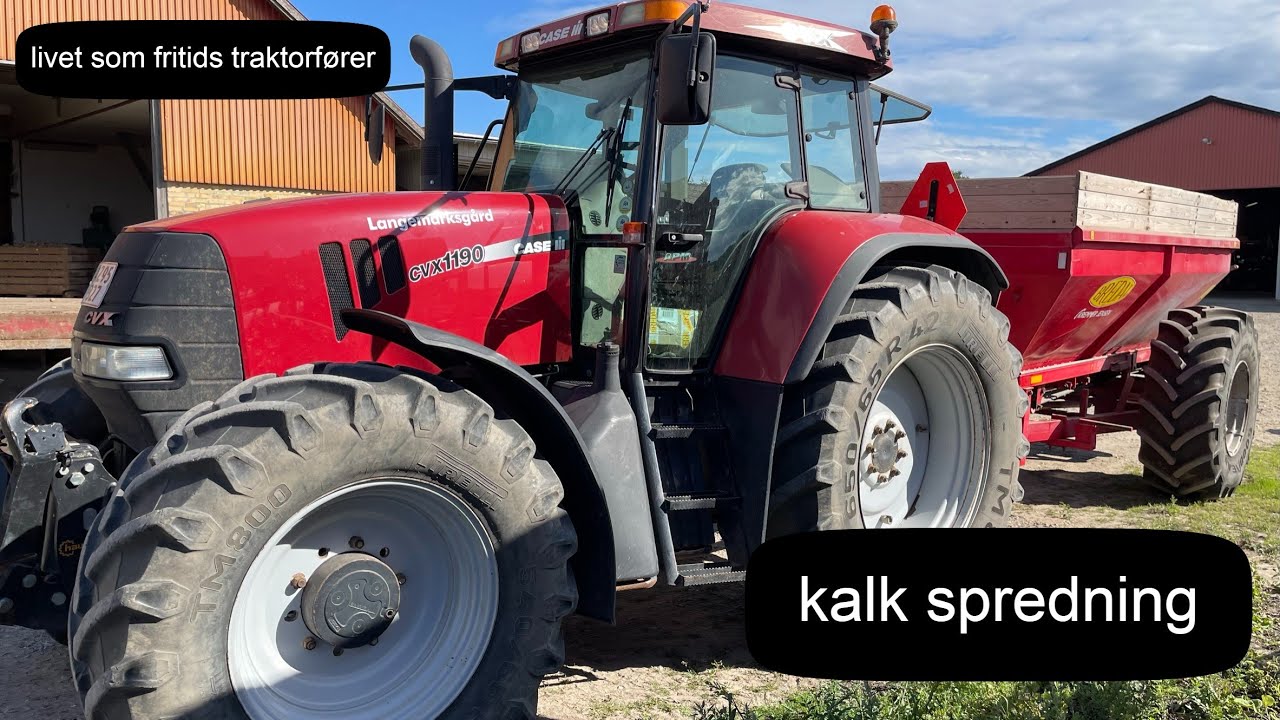 (Livet som fritids traktorfører) kalk spredning del 1