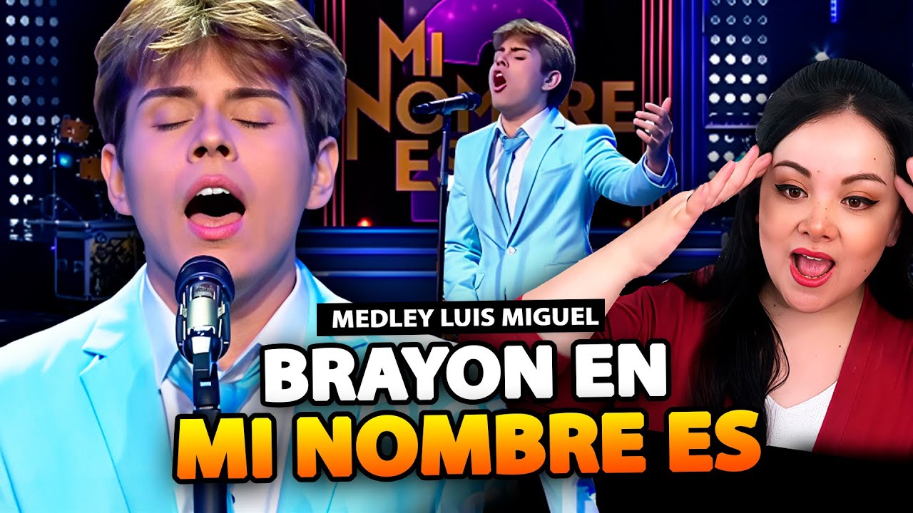 🔴 Brayon Sorprende con Tributo a Luis Miguel en el programa Mi Nombre Es 2 Video Reacción y Análisis
