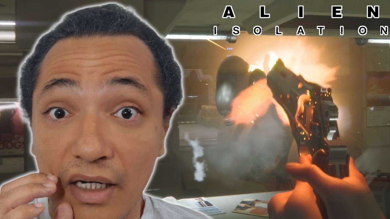 Alien: Isolation . O xenomorfo é sagaz , astuto e muito bruto !