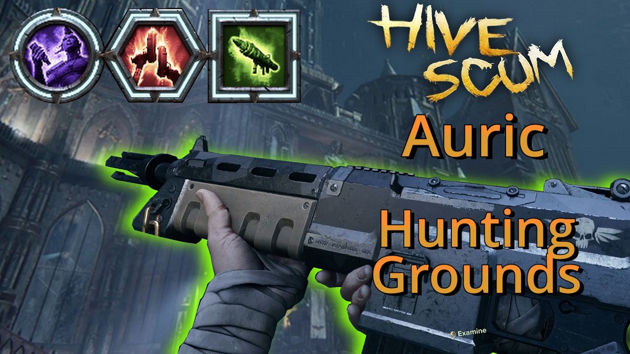 Auric Archivum Sycorax: Ex Soldier Hive Scum, Knife/Infantry Autogun - Darktide 40k