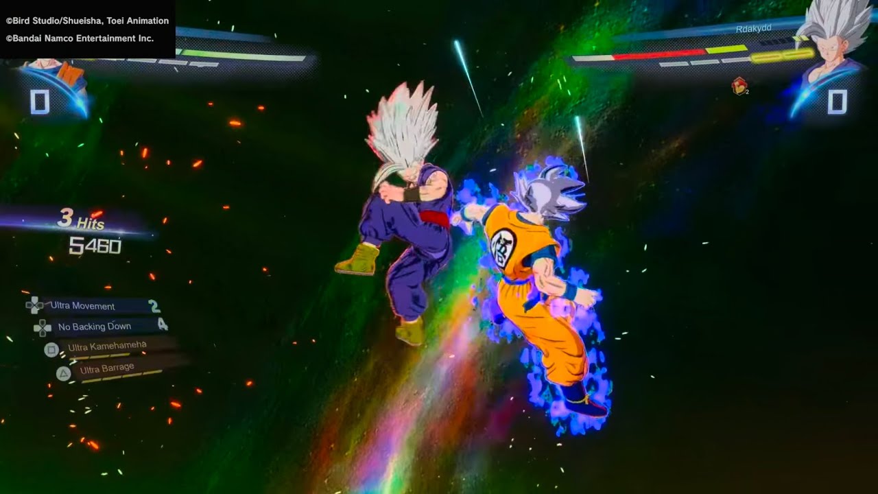 UI Goku vs Gohan Beast II