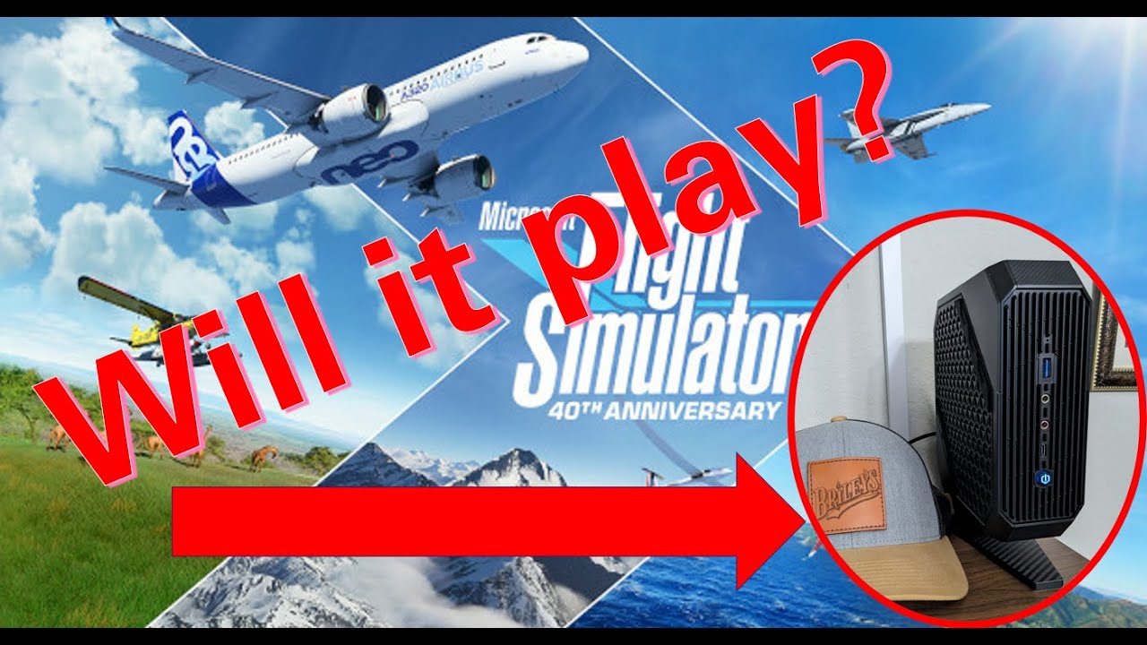 Minisforum mini pc vs custom build running flight simulator tested. Best configuration found