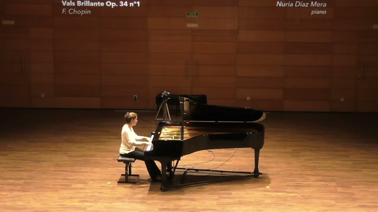 Chopin: Vals brillante op 34 nº 1 LabM  Nuria Díaz Mera