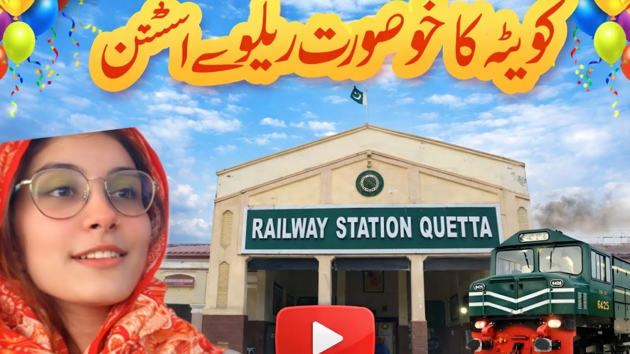 Quetta Railway Station/jaffar express Arival From Peshawar 