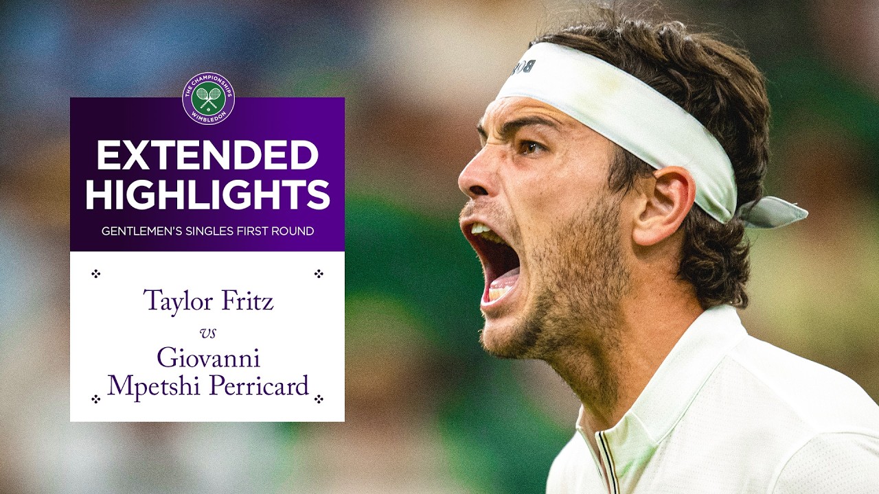 All-time EPIC! | Taylor Fritz vs Giovanni Mpetshi Perricard | Extended Highlights | Wimbledon 2025