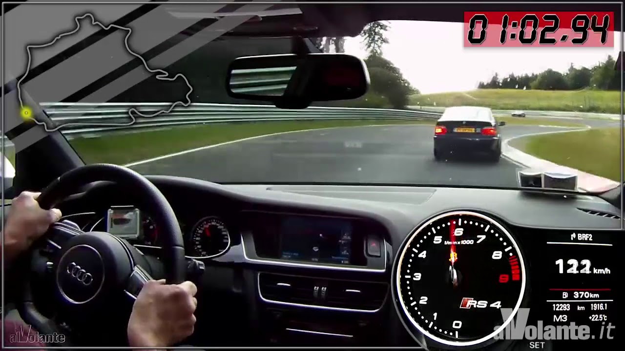 L'Audi RS4 al Nürburgring (2014)