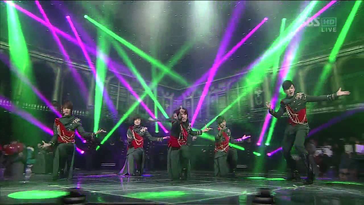Boyfriend [JANUS] @SBS Inkigayo Популярная песня 20121209