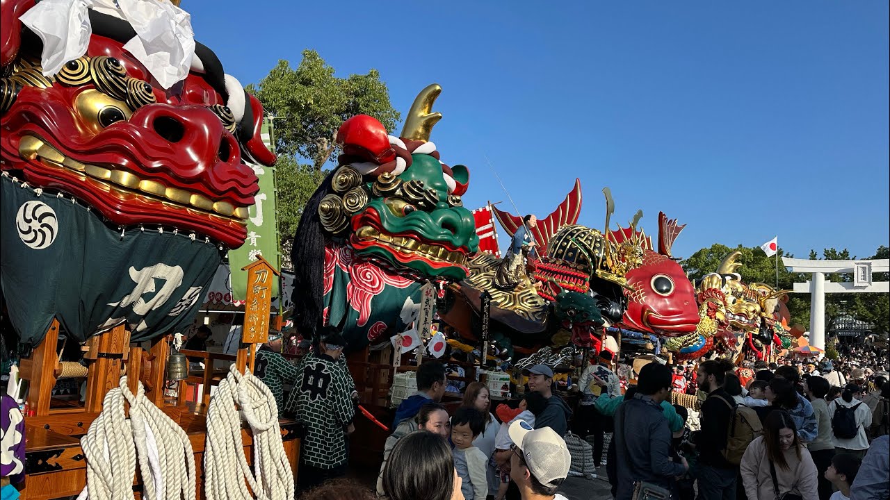 唐津くんち　令和六年  唐津神社 御旅所神幸 AM9:30