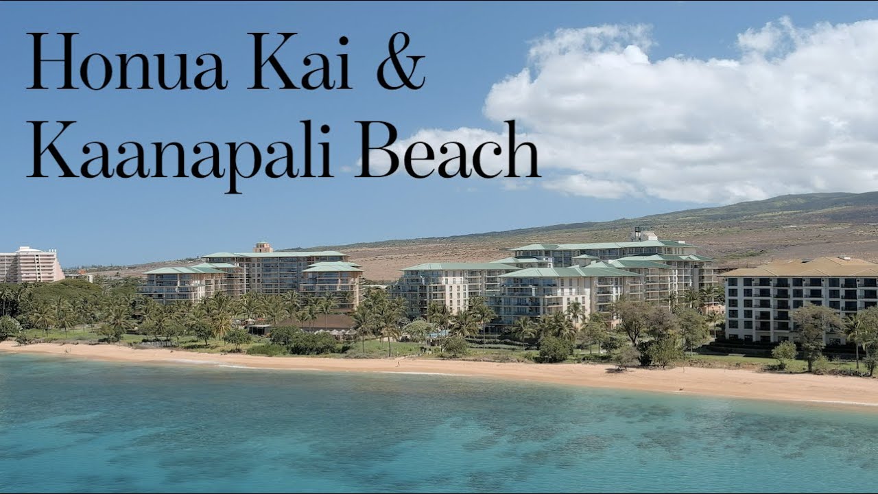 Honua Kai and Kaanapali Beach Aerial (Screen Saver)