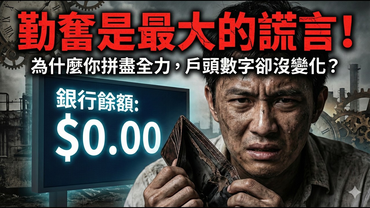 勤奮是最大的謊言！為什麼你拼盡全力，戶頭數字卻沒變化？ #8020法則 #帕雷託法則 #財富自由 #時間管理 #自我成長 #投資理財 #關鍵少數 #工作效率 #斷捨離 #人生策略 #職場生存 #微軟