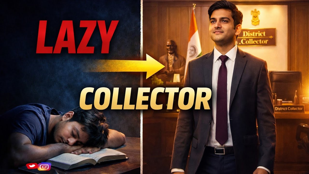 LAZY Boy → COLLECTOR 🔥 | UPSC Motivational Story in Telugu | Never Give Up