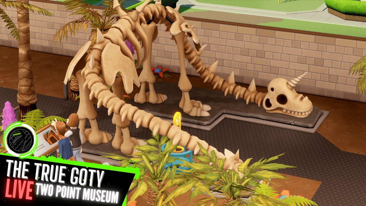 THE REAL GAME OF THE YEAR IN MY EYES...LETS GET BACK TO IT | Two Point Museum Live Stream