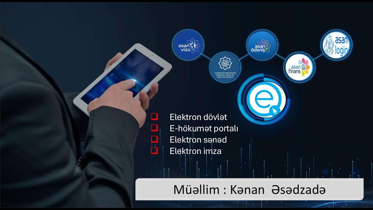 E-hökümət Dərs İzahı