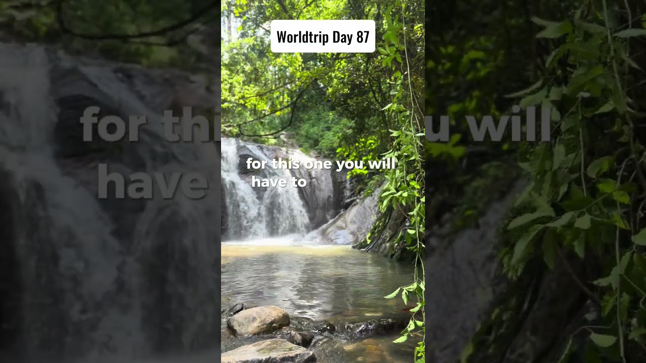 Day 87 | Waterfalls in Ella🇱🇰 