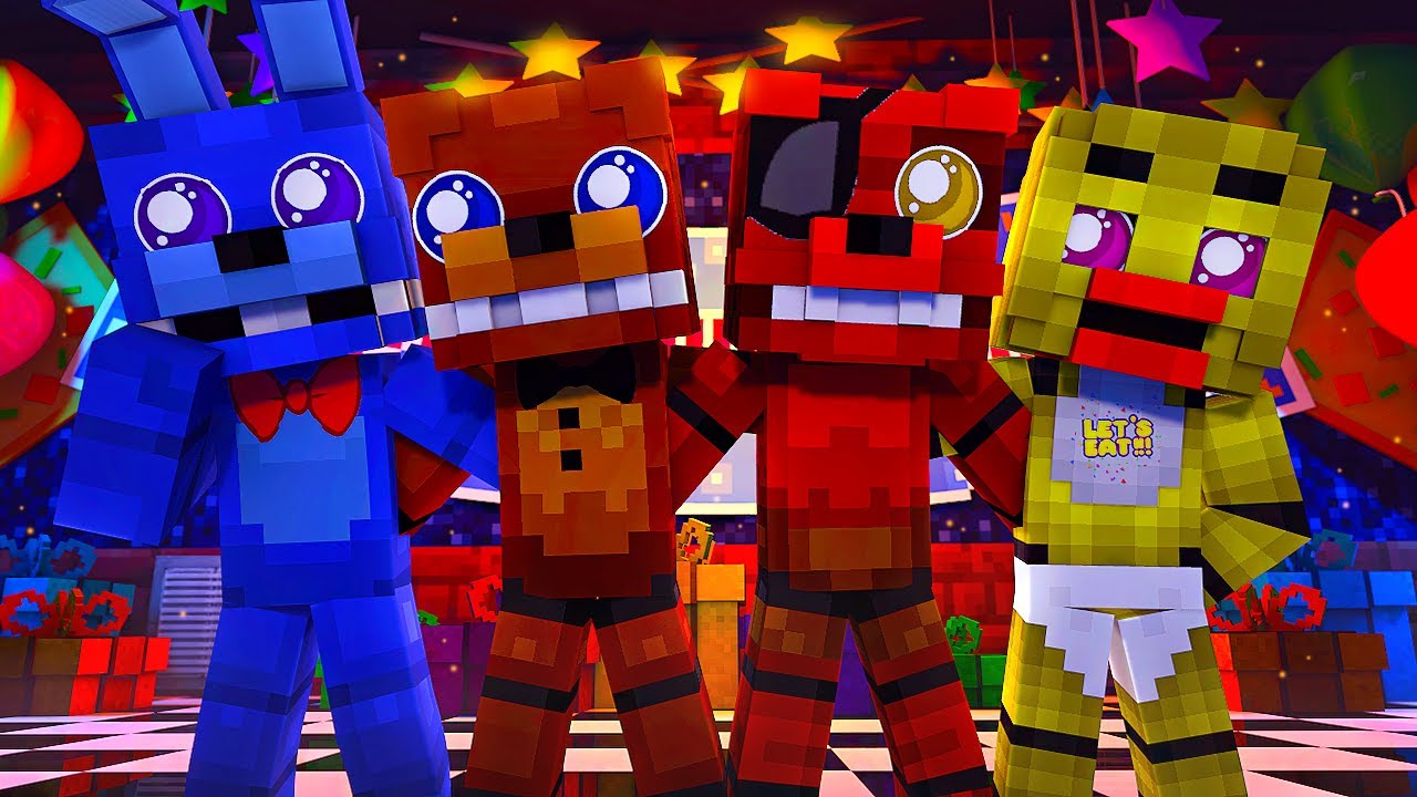 FNAF: THE MOVIE! (Minecraft Five Nights at Freddy's Roleplay)