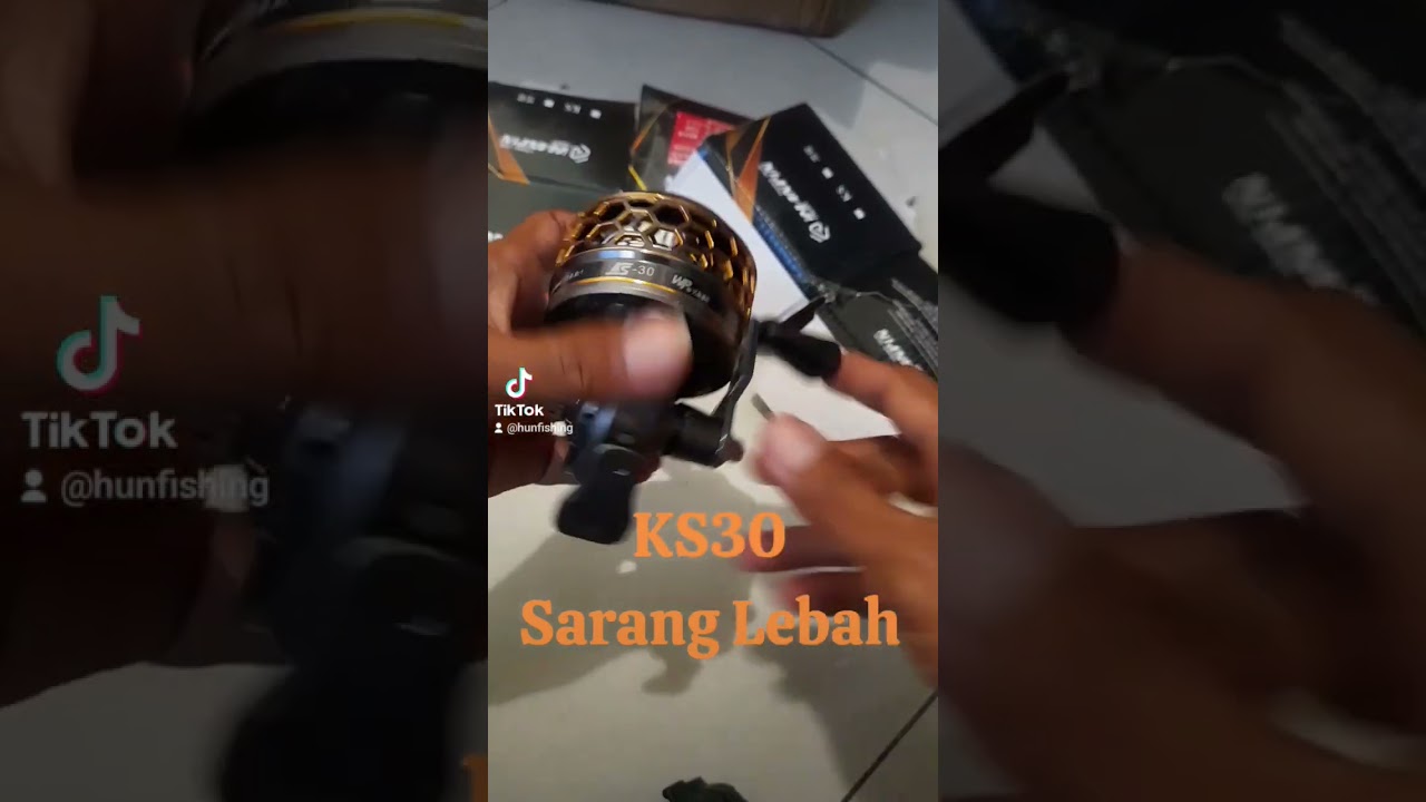 Reel KS30 by WP #ks30 #spincast #spincastreel #gulunganketapelikan  #slingshotfishing #ketapelikan