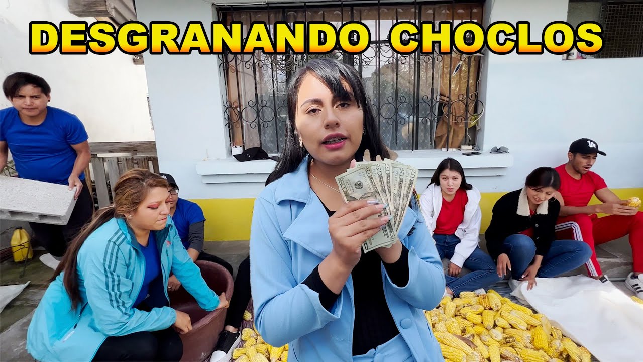 El que desgrana mas Choclos gana! - HUMITAS PARTE 3