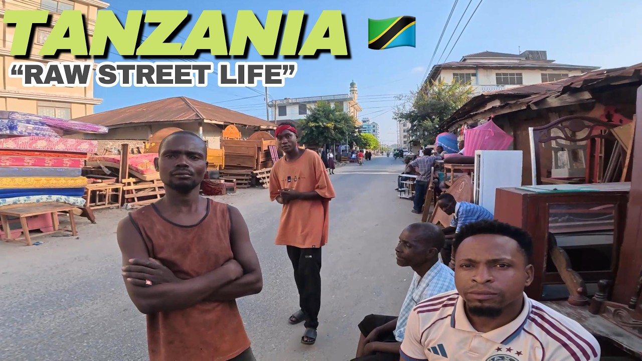 I Walked This Street in Tanga… I Wasn’t Ready for What Happened! 🇹🇿