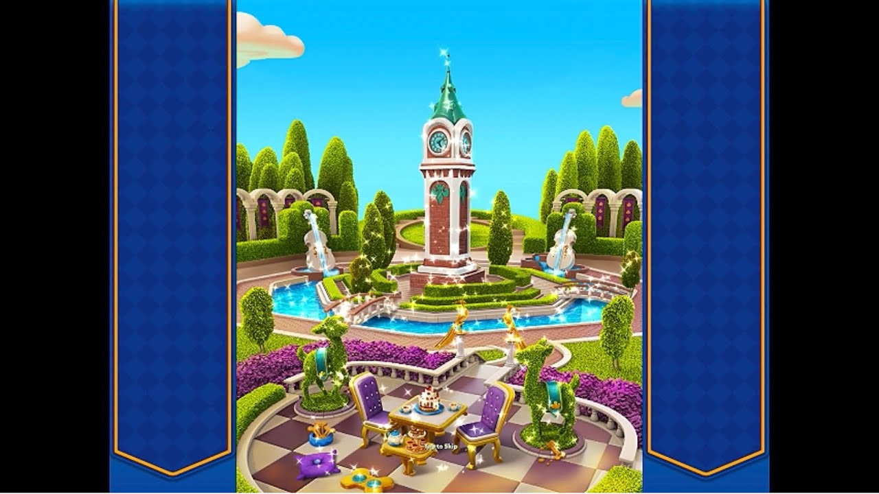 Royal Match episode 12 Clock Tower part 2 | Relaxing gameplay #royalmatch #ipadgameplay 